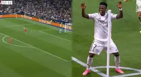 Vinicius marcó golazo para el 2-1 del Real Madrid y lo clasifica a octavos de Champions League