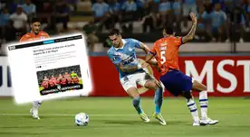 Prensa paraguaya se dirige a Sporting Cristal tras eliminar a 2 de Mayo: "Copero de..."