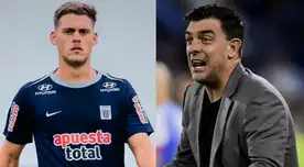 Pablo Guede dio rotundo calificativo a Federico Girotti tras su rendimiento en Alianza: "Es..."