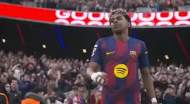 ¡Espectacular! Gol de Lamine Yamal para el 1-0 de Barcelona a Villarreal por LaLiga - VIDEO