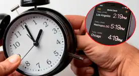 ALERTA con cambio de horario 2026 en EE. UU.: en qué fecha se ajusta el reloj una hora y qué estados lo aplican ALERTA con cambio de horario 2026 en EE. UU.: en qué fecha se ajusta el reloj una hora y qué estados lo aplican