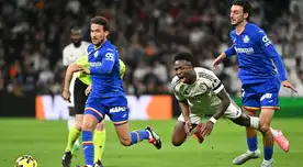 ¡Catástrofe en el Bernabéu! Real Madrid cayó 1-0 ante Getafe y pierde el camino hacia LaLiga