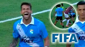 Exárbitro FIFA se pronuncia sobre gol anulado a Felipe Vizeu en Cristal vs Carabobo: "No era..."