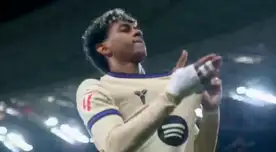 ¡Obra de arte! Gol de Lamine Yamal para el 1-0 de Barcelona a Athletic Club por LaLiga - VIDEO