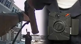 ¡ALERTA en Maryland! Revelan VIDEO de cámara corporal: el impactante momento en que agentes disparan contra un hombre con un machete