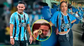 Erick Noriega salió campeón con Gremio y esta fue la emotiva celebración de su esposa a la distancia