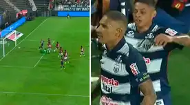 Paolo Guerrero aprovechó el rebote y anotó el 1-0 para Alianza Lima sobre Melgar