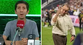 ‘Flaco’ Granda ironizó el gesto de Reynoso: “Los 2 puntos que hizo con Perú”