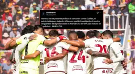 Leao Butrón deja irónico comentario ante inminente reclamo de Universitario a Alianza: "Ridículos" Leao Butrón deja irónico comentario ante inminente reclamo de Universitario a Alianza: "Ridículos"