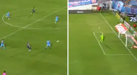 Paolo Guerrero y el golazo desde media cancha que fue anulado por infracción previa Paolo Guerrero y el golazo desde media cancha que fue anulado por infracción previa