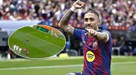 ¡Doblete! Raphinha aumenta la ventaja ante Sevilla y marca el 2-0 para el Barcelona