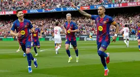 ¡Una exhibición! Barcelona goleó 5-2 al Sevilla y se distancia en el liderato de LaLiga