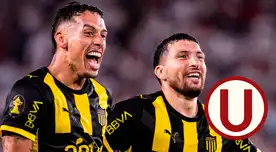 Jugador de Peñarol luce feliz el escudo de Universitario y emociona a los hinchas cremas