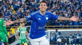 Millonarios, con dos jugadores más, goleó a Atlético Nacional por el Torneo Apertura 2026