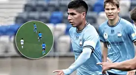 Piero Quispe se luce con impecable asistencia para el Sydney FC en la liga australiana