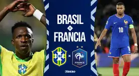 Brasil vs. Francia EN VIVO: cuándo juegan, pronóstico, hora y dónde ver partido amistoso