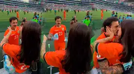 Billy Viscarra se quiebra en brazos de su esposa tras victoria de Bolivia en repechaje: video conmueve a hinchas Billy Viscarra se quiebra en brazos de su esposa tras victoria de Bolivia en repechaje: video conmueve a hinchas