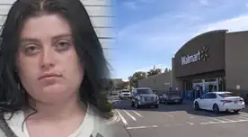 ALERTA en estacionamiento de Walmart: mujer ATACA a conductoras por insólito motivo y logra ZAFARSE de las esposas frente a la policía