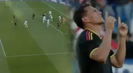 ¡De otra galaxia! Jairo Vélez anotó el 1-0 de Perú ante Honduras tras brillante definición - VIDEO