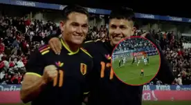 ¡Locura! Jairo Vélez anotó descomunal doblete tras anotar de cabeza el 2-1 para Perú  - VIDEO