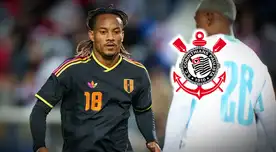 DT de Corinthians tomó impactante medida con André Carrillo tras cuestionado rendimiento con Perú