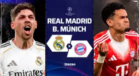 Real Madrid vs Bayern Múnich EN VIVO por Champions League: a qué hora juega, dónde ver y pronóstico