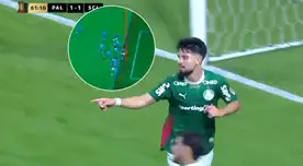 ¡Un susto! VAR anuló gol de Palmeiras y Sporting Cristal sigue empatando 1-1 en Brasil