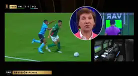 Penal sancionado a favor de Palmeiras desató la furia del Bambino: "Han perjudicado a Cristal" Penal sancionado a favor de Palmeiras desató la furia del Bambino: "Han perjudicado a Cristal"