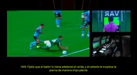 Conmebol filtró audios del VAR por polémico penal a Palmeiras contra Cristal: "Imprudente"