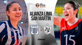 Alianza Lima vs San Martín EN VIVO: fecha, hora y canal de la final de ida de la Liga Peruana de Vóley