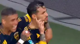 ¡Silencio en el Monumental! Gol de Leandro Paredes para el 1-0 de Boca a River en el Superclásico
