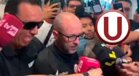 La desoladora imagen de Javier Rabanal en medio de su inminente salida de Universitario