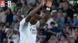 Vinícius anotó soberbio golazo y pidió perdón a los hinchas del Real Madrid tras ser pifeado
