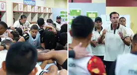 La emotiva arenga de Jorge Araujo en Universitario previo al duelo contra Garcilaso: “A matarse por esta camiseta”