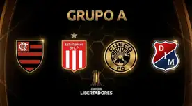 Tabla de posiciones del Grupo A de Copa Libertadores con Cusco FC, Flamengo, Estudiantes y DIM