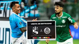 Entradas de Sporting Cristal vs Palmeiras por Copa Libertadores en Matute: precios y dónde comprar