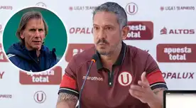 Franco Velazco confirmó si Ricardo Gareca será el DT de Universitario: "Se hizo la evaluación"
