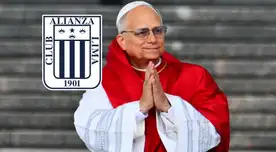 César Cueto le regaló la camiseta de Alianza Lima al Papa León XIV y asegura que es "blanquiazul"