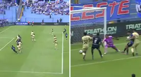 Gustavo Cazonatti marcó el 1-0 para Sporting Cristal ante Cusco tras una buena jugada colectiva