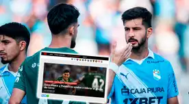 Prensa paraguaya se refirió a Sporting Cristal tras derrota con Palmeiras: "Aún con..."