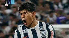 ¡Locura! Esteban Pavez anotó un golazo para el empate de Alianza Lima sobre la agonía del partido