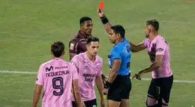 José Carabalí se fue expulsado al minuto del Universitario vs Sport Boys tras falta a Luis Urruti