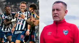 DT de Cienciano fue directo y dio rotundo calificativo a Alianza Lima: "Jugadores de..."