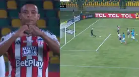 Polémico gol de Luis Muriel que el VAR validó para el 1-0 de Junior sobre Sporting Cristal