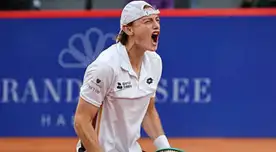 Ignacio Buse clasificó a la final de la ATP 500 de Hamburgo tras vencer a Aleksandar Kovacevic