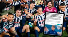 Prensa extranjera destacó a futbolista de Alianza Lima tras campeonar el Apertura: "Fundamental"