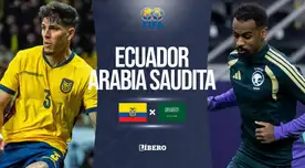 Ecuador vs. Arabia Saudita EN VIVO por amistoso: alineaciones, hora y dónde ver