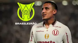 Universitario remece el mercado y apunta a delantero del Brasileirao: "A Cúper le interesa mucho"