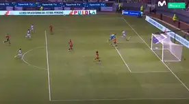 Adrián Ugarriza falló increíble ocasión ante la portería sola: era el descuento de Perú ante España