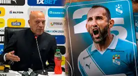 Roberto Mosquera dio firme calificativo de Hernán Barcos tras llegar a Cristal: "Ahora es más..."